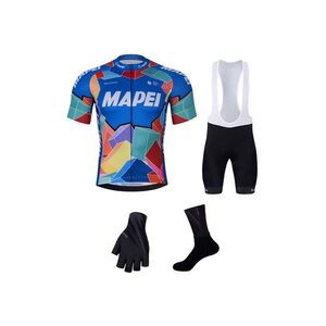BONAVELO Kerékpáros mega szett - MAPEI - fehér/kék/fekete kép