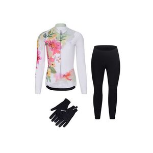 RIVANELLE Kerékpáros mega szett - FLOWERY WINTER - színes/fehér/fekete kép