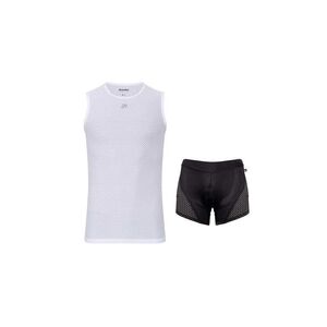 HOLOKOLO funkcionális tank top és boxeralsó - AIR - fekete/fehér kép