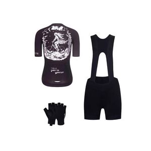 RIVANELLE Kerékpáros mega szett - MOONLIGHT - fekete/fehér kép