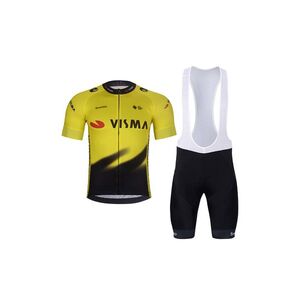 BONAVELO Rövid kerékpáros mez rövidnadrággal - VISMA 2026 - fekete/sárga kép