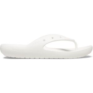 Crocs CLASSIC FLIP V2 Uniszex strandpapucs, fehér, méret 43/44 kép