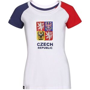 Střída CZECH T-SHIRT Női póló, fehér, méret kép