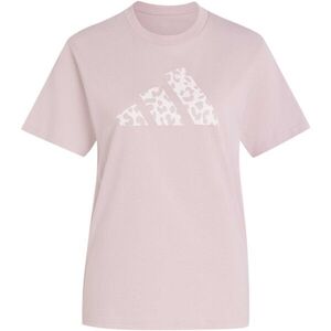 adidas ANIMAL TEE W Női póló, rózsaszín, méret kép