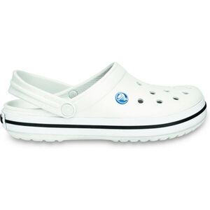 Crocs CROCBAND Uniszex papucs, fehér, méret 43/44 kép
