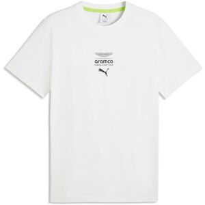 Puma ASTON MARTIN F1 ESSENTIAL LOGO TEE 1 Férfi póló, fehér, méret kép