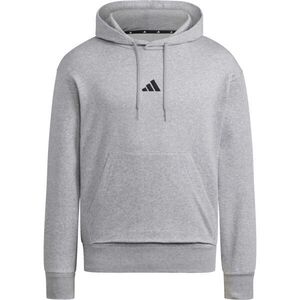 adidas M FEEL COZY HOODED Férfi pulóver, szürke, méret kép