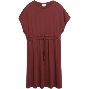 s.Oliver DRESS REGULAR FIT Női nyári ruha, bordó, méret kép