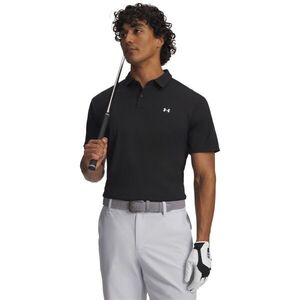 Under Armour T2G PIQUE POLO Férfi sportos galléros póló, fekete, méret kép