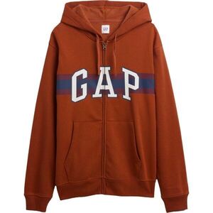 GAP V-HERITAGE LOGO FZ SNL - NOVELTY Férfi pulóver, barna, méret kép