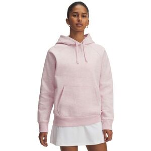 Under Armour RIVAL FLEECE HOODIE Női pulóver, rózsaszín, méret S kép