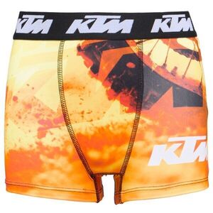 KTM SHORTS WHEEL Fiú boxeralsó, narancssárga, méret kép