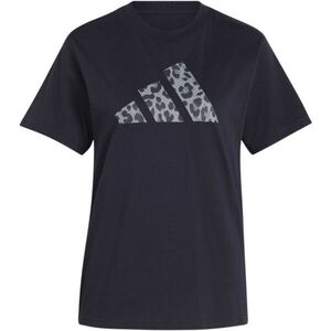 adidas ANIMAL TEE W Női póló, fekete, méret kép
