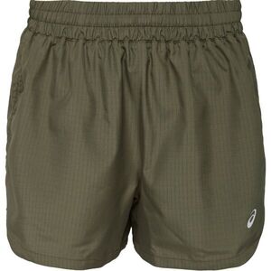 ASICS NAGINO RUN ADJUSTABLE 4IN SHORT Női futóshort, khaki, méret kép