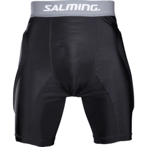 Salming GOALIE PROTECTIVE SHORTS E-SERIES Floorball csípővédő, fekete, méret kép
