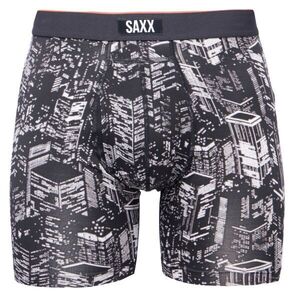 SAXX MULTI-SPORT MESH BOXER BRIEF FLY Férfi sport boxeralsó, fekete, méret kép