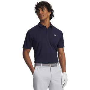 Under Armour T2G PIQUE POLO Férfi sportos galléros póló, sötétkék, méret kép