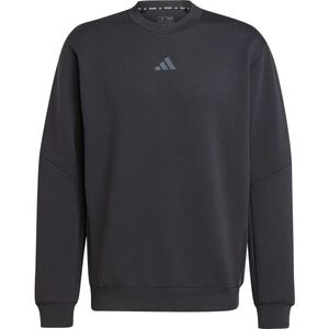 adidas D4T CREW SWEATS Férfi pulóver, fekete, méret kép