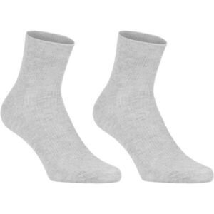 SCHOLL BAMBOO QUARTER 2P Rövidszárú bambusz zokni, szürke, méret kép