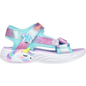 Skechers UNICORN DREAMS - MAJESTIC BLISS Lány szandál, türkiz, méret kép