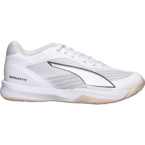 Puma ACCELERATE TURBO 5 Férfi kézilabda cipő, fehér, méret 46 kép