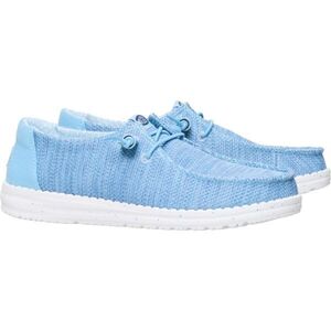 HEY DUDE WENDY STRETCH SOX Női slip-on cipő, kék, méret kép