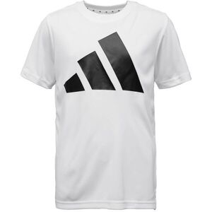 adidas J TRAIN ESSENTIALS BL TEE Gyerek póló, fehér, méret kép