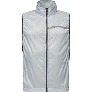 Castelli SQUADRA VEST Férfi kerékpáros mellény, szürke, méret kép