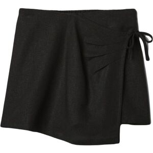 GAP V-LINEN Lány rövid szoknya, fekete, méret kép