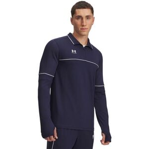 Under Armour CHALLENGER TRAINING QZ Férfi focis pulóver, sötétkék, méret kép