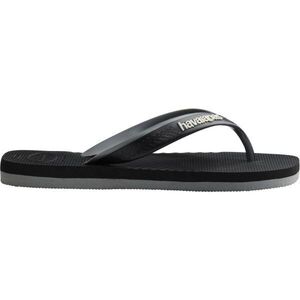 HAVAIANAS DUAL Férfi flip-flop papucs, fekete, méret 43/44 kép