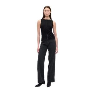 GAP V-HR WIDE LEG BLACK PIMA Női farmer, fekete, méret kép
