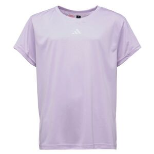 adidas TRAIN ESSENTIALS REGULAR FIT LOGO KIDS Lány edzőpóló, lila, méret kép