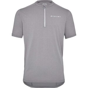SILVINI NATURNO Férfi kerékpáros mez, szürke, méret XXXL kép