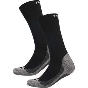 TENSON CORE HIKING CREW SOCK 2PACK Outdoor zokni, fekete, méret kép