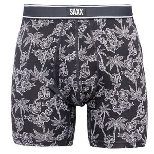 SAXX DAYTRIPPER COMFORT STRETCH BOXER BRF FLY Férfi rugalmas boxeralsó, fekete, méret kép