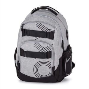 Oxybag STYLE Diák hátizsák, szürke, méret kép