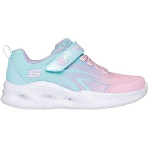 Skechers SOLA GLOW - COLOR BREEZE Lány szabadidőcipő, rózsaszín, méret kép