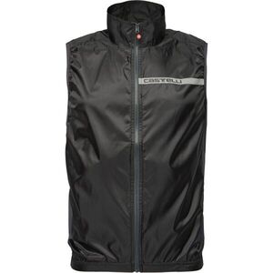 Castelli SQUADRA VEST Férfi kerékpáros mellény, fekete, méret XXL kép