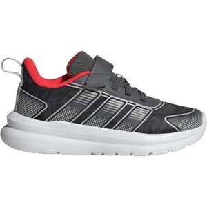 adidas TENSAUR RUN 4.0 EL C Fiú sportcipő, sötétszürke, méret kép