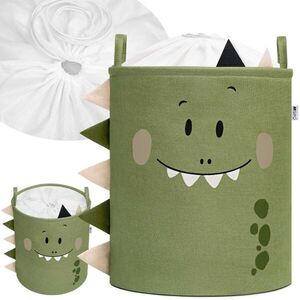 Sipo TOY BOX 63L Játéktároló kosár, zöld, méret kép