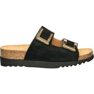 SCHOLL MONTEREY 2 STRAPS Női egészségügyi papucs, fekete, méret kép