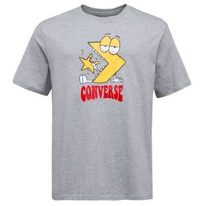 Converse MUNCHIES CHEVRON Férfi póló, szürke, méret kép