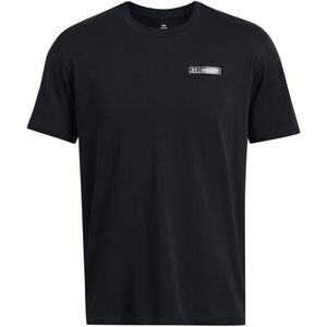 Under Armour LABEL Férfi póló, fekete, méret L kép