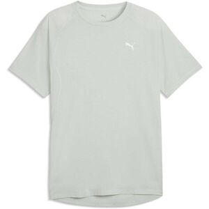 Puma RUN FAVORITE VELOCITY TEE Férfi póló sportoláshoz, világoszöld, méret kép