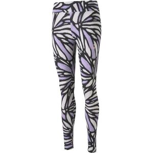 Puma ESS+NOVA SHINE AOP LEGGINGS Női leggings sportoláshoz, fehér, méret kép