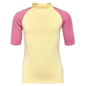 UNUO T-SHIRT WITH UV PROTECTION 50+ Gyerek funkcionális póló, sárga, méret 146-152 kép
