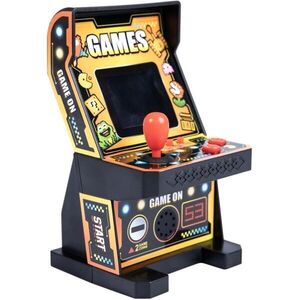 ALBI CLASSIC GAMES Mini arcade, fekete, méret kép