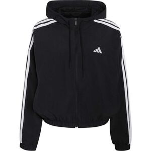 adidas W 3 STRIPES WV WB Női széldzseki, fekete, méret kép