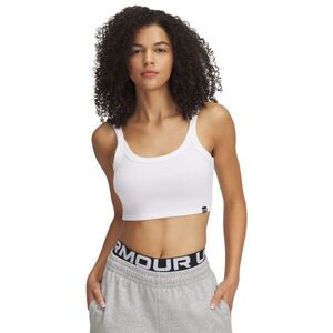 Under Armour RIVAL RIB BABY TANK Női atléta, fehér, méret M kép